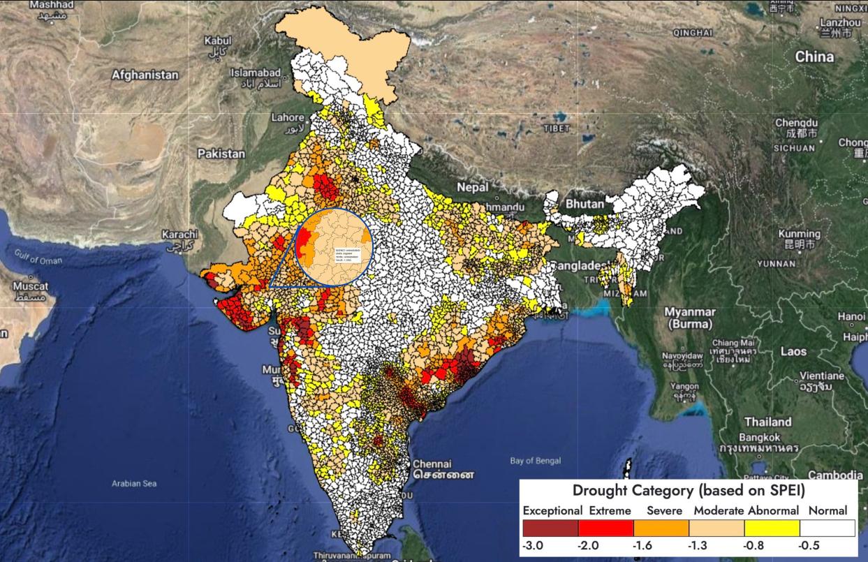 India Drought Atlas